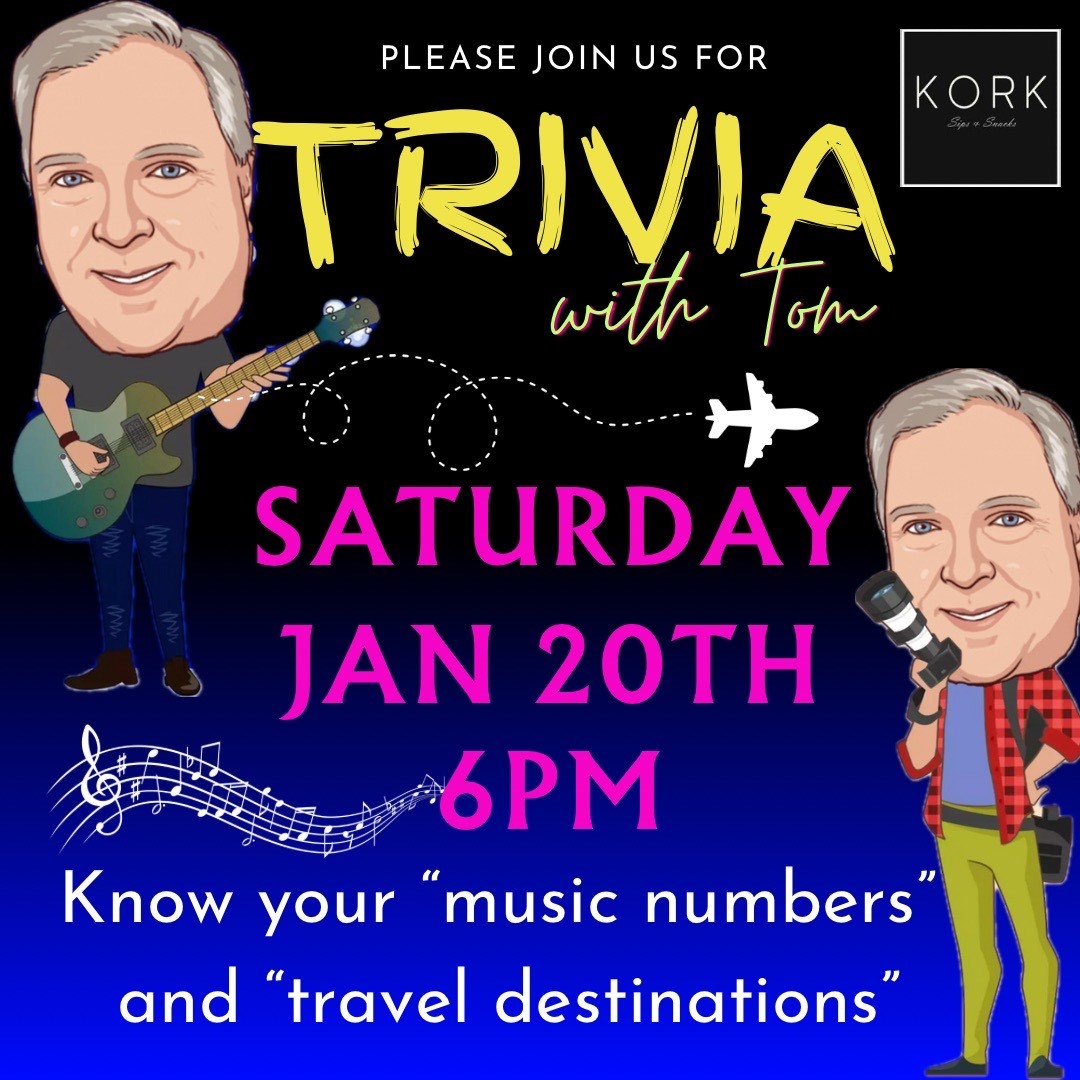 Trivia with Tom Jan. 20th, 2023